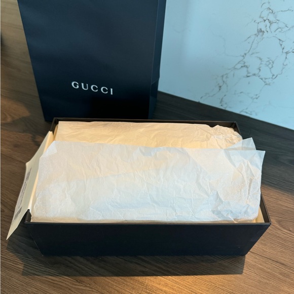 Brand New Gucci GG Canvas Leather Mystic White Espadrilles 39 - Picture 11 of 12